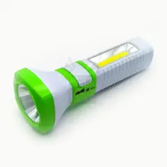 Фонарь с солнейчной батареей аккумуляторный HEL-2023 ручной 2 режима