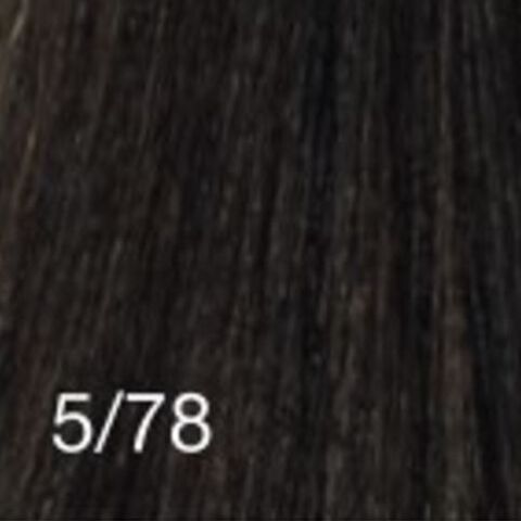 5/78 светло-каштановый мокко краситель для волос Lisap LK OPС 100 мл.