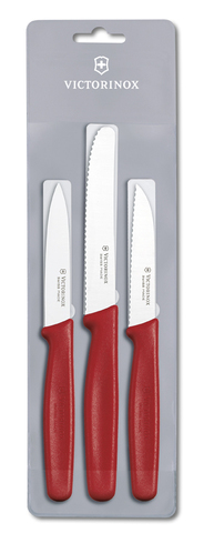 Набор Victorinox кухонный, 3 предмета, Red (5.1111.3)