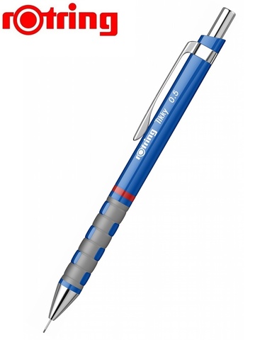 Карандаш механический Rotring Tikky 0.5 mm синий (1904701)