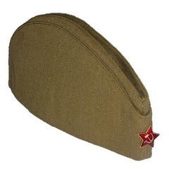 Купить Пилотка солдатская с Красной звездой в Магазине тельняшек