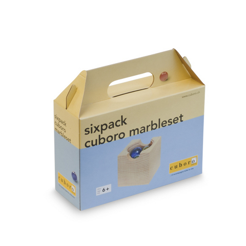 CUBORO CU-0145 Дополнительные элементы для Деревянного конструктора CUBORO - SixPack MARMEL SET