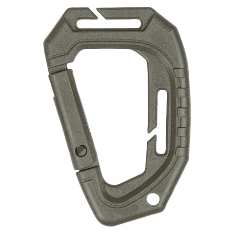 Tactical Karabiner Molle oliv 2er Pack