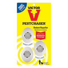 Ультразвуковой отпугиватель крыс и мышей  Victor® Mini PestChaser®M753SN, 3 шт. в комплекте