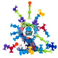 Конструктор - присоска"Sibelly", 24 элемента