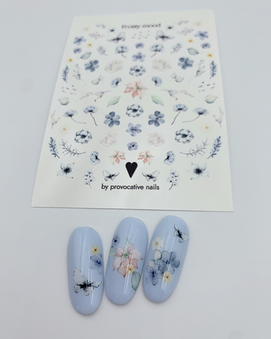 Mini Слайдеры by provocative nails - Frosty mood