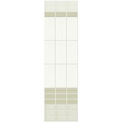 Панель ПВХ Novita Light 3D Белая орхидея фон 2700х250мм