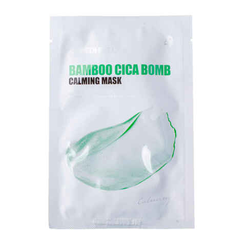 MEDI-PEEL Успокаивающая маска с центеллой и бамбуком Bamboo Cica Bomb Calming Mask (25ml)