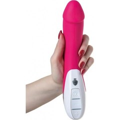 Вибратор Mystim Terrific Truman вишневый