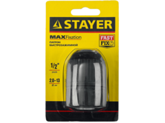 STAYER 13 мм, 1/2?, быстрозажимной патрон для дрели (29052-13-1/2)