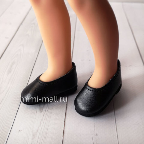 Туфли для куклы Paola Reina 32 см чёрные 63206