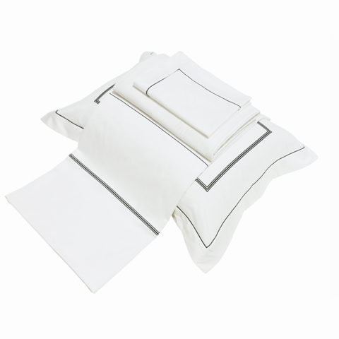 Пододеяльник 240х260 Hamam Marine white/vapour белый/дым