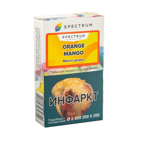 Табак Spectrum Orange Mango (Манго Цитрус) 40 г