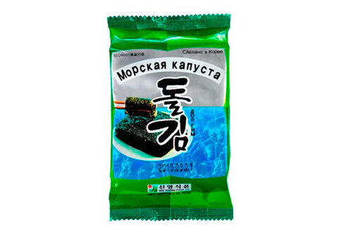Морская капуста обжаренная классическая, 6.5г