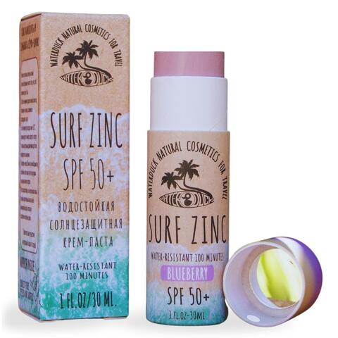 Сёрф-цинк WATERDUCK Черника spf 50+ Surf Zink Blueberry