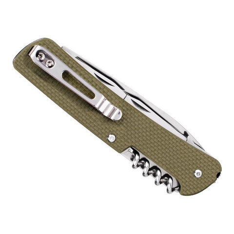 Нож Ruike L42-G, 19 функций, зеленый