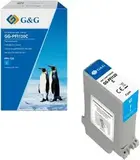 Картридж струйный G&G GG-PFI120C голубой (130мл) для Canon imagePROGRAF TM-200, TM-205, TM-300, TM-305, TM-250, TM-250, TM-350, TM-355
