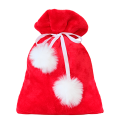 БУМБОНЧИКИ 600г КРАСНЫЙ МЕШОЧЕК ИЗ МЕХА