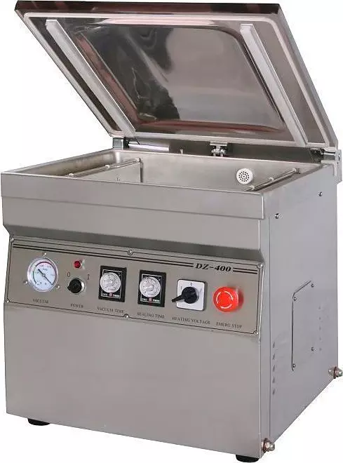 Машина вакуумной упаковки Hualian Machinery HVC-400/2T (DZ-400/2T) нержавеющая сталь