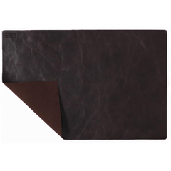 Коврик на стол Attache Selection 40х60см натуральная кожа Элегант коричневы