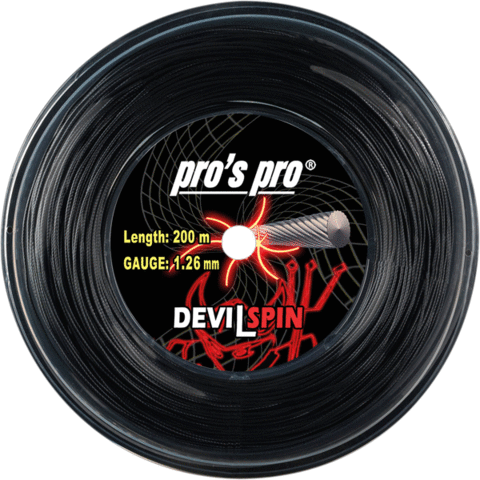 Теннисные струны Pro's Pro Devil Spin (200 m)