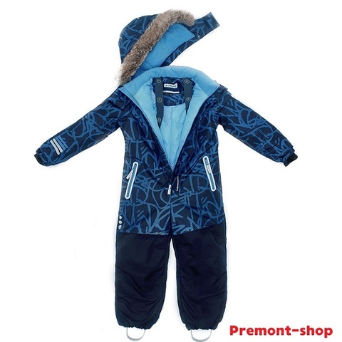 Комбинезон Premont для мальчика Льды Рэд-Ривер WP92175 BLUE