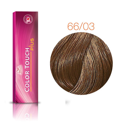 Wella Professional Color Touch Plus 66/03 (Корица) - Тонирующая краска для волос