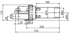 Промышленный нагреватель воздуха TYPE 7500 ELECTRONIC