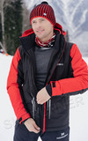 Горнолыжный костюм Nordski Extreme Black-Red мужской