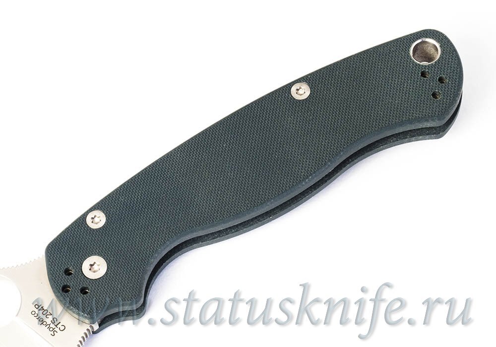 Нож Spyderco Paramilitary 2 C81GPGR2 Sterkh Mode