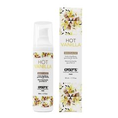 Разогревающее массажное масло с ароматом ванили Gourmet Hot Vanilla - 50 мл. - 