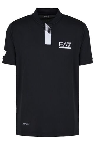 Теннисное поло EA7 Man Jersey Jumper - black