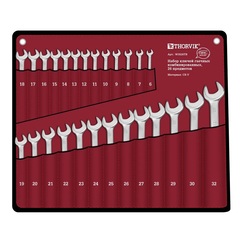 Thorvik W3S26TB Набор ключей гаечных комбинированных серии ARC, 6-32 мм, 26 предметов 52610