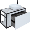 Aquanet 261651 Тумба Nova Lite LOFT 90 R цв. бел. глянец (261651)