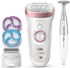Эпилятор Braun Silk-epil 9 SkinSpa SensoSmart 9/980 белый/розовое золото