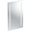 Зеркало с подсветкой Geberit Option Basic, двухсторонняя подсветка: B=40см, H=65см