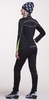 Женская тёплая лыжная куртка Nordski Active Black-Lime