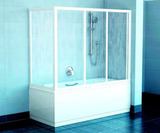 Шторка для ванной Ravak AVDP3-150 + APSV-70 стекло 150x70