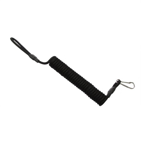 Ремешок страховочный витой ЧЁРНЫЙ