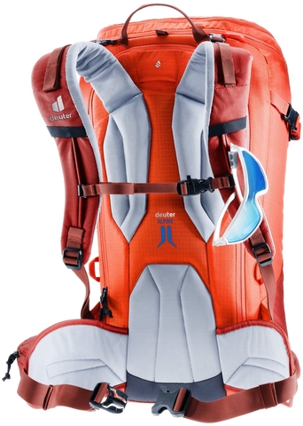 Картинка рюкзак для сноуборда Deuter freerider pro 34+ lava-papaya - 7