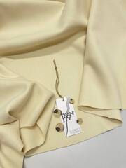 Пальтовая однотонная шерсть (PENELOPE, 90%шерсть/10%полиамид, Ласковый пастельный оттенок сливочного масла, 150, 370 гр/м2)