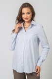Рубашка для беременных 16312 синий