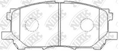 Колодки NiBK PN1497