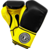 Перчатки Hardcore Training Mexican Style Boxing Black/Yellow