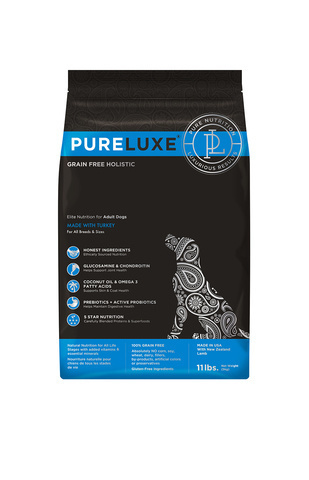 купить PureLuxe Elite Nutrition for adult dogs with turkey сухой корм для взрослых собак с индейкой