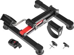 Мини велотренажер Bradex SF 0830, с регулируемой высотой, черно-красный