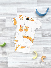 Боди Mjölk Лисички