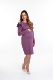 Платье для беременных 09938 брусничный