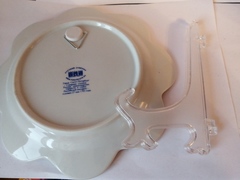 Тарелки с видами Петербурга  от 10 до 20 см. Фарфор