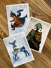 Открытка (художник Ольга Иванова)